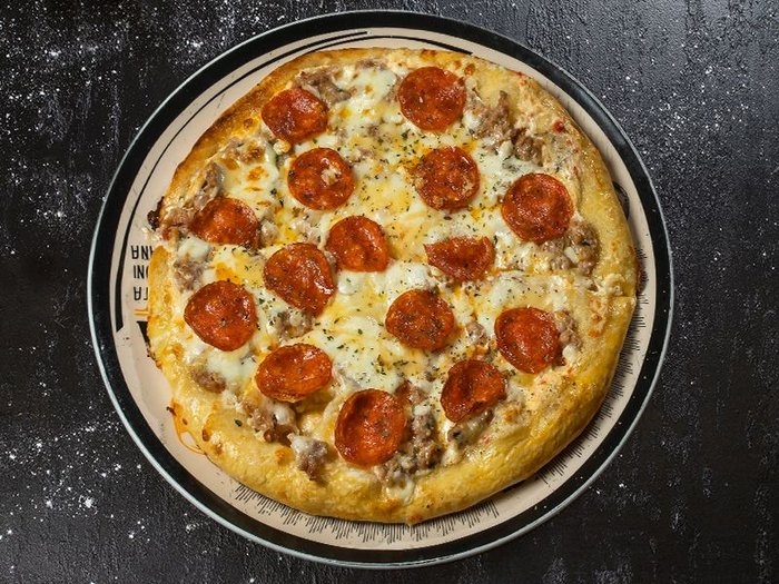 пицца чикен пепперони